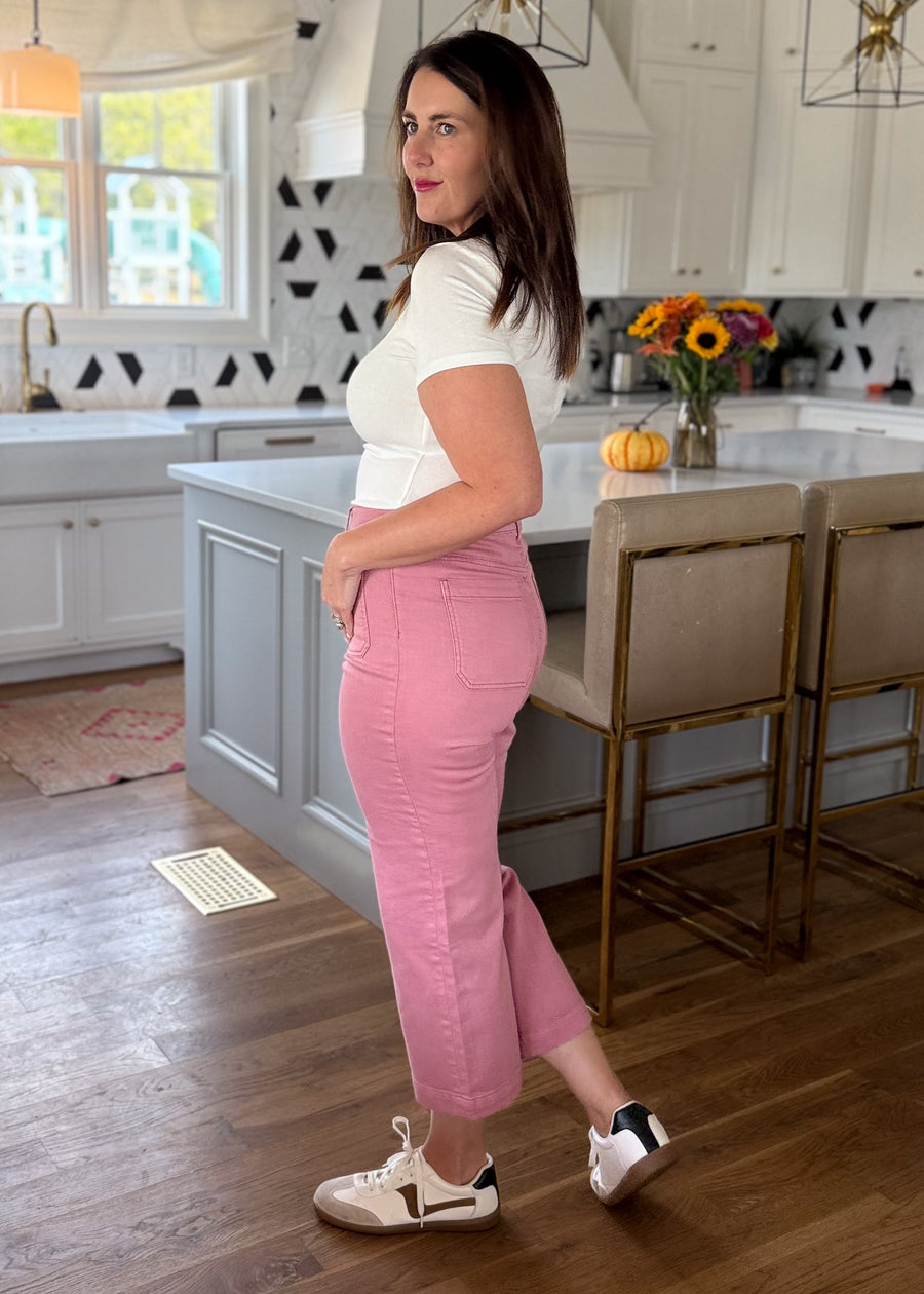 The Pocketed Petal Pant