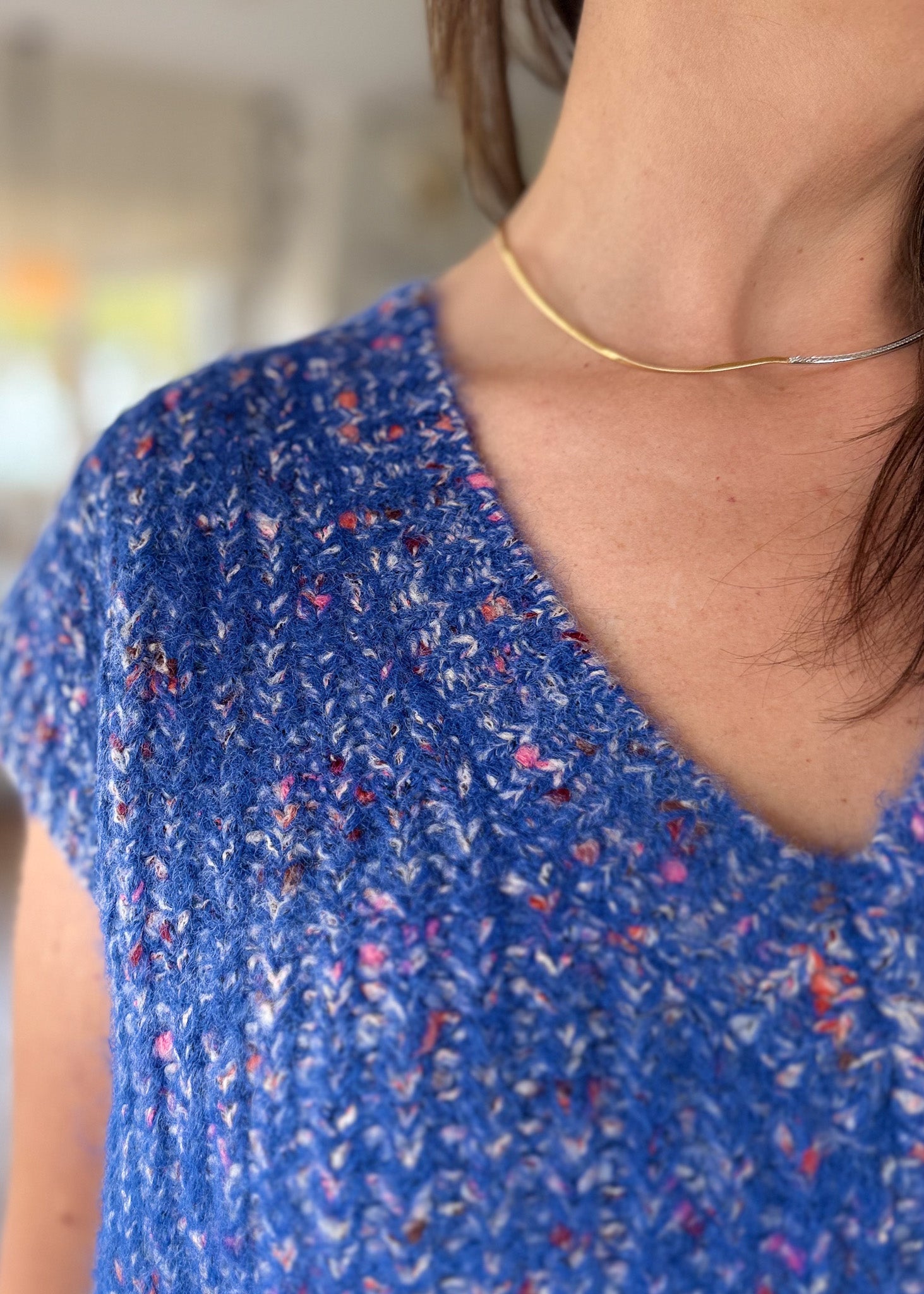 Confetti Cloud Sleeveless Sweater