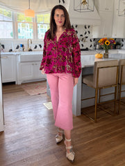 The Regal Bloom Blouse