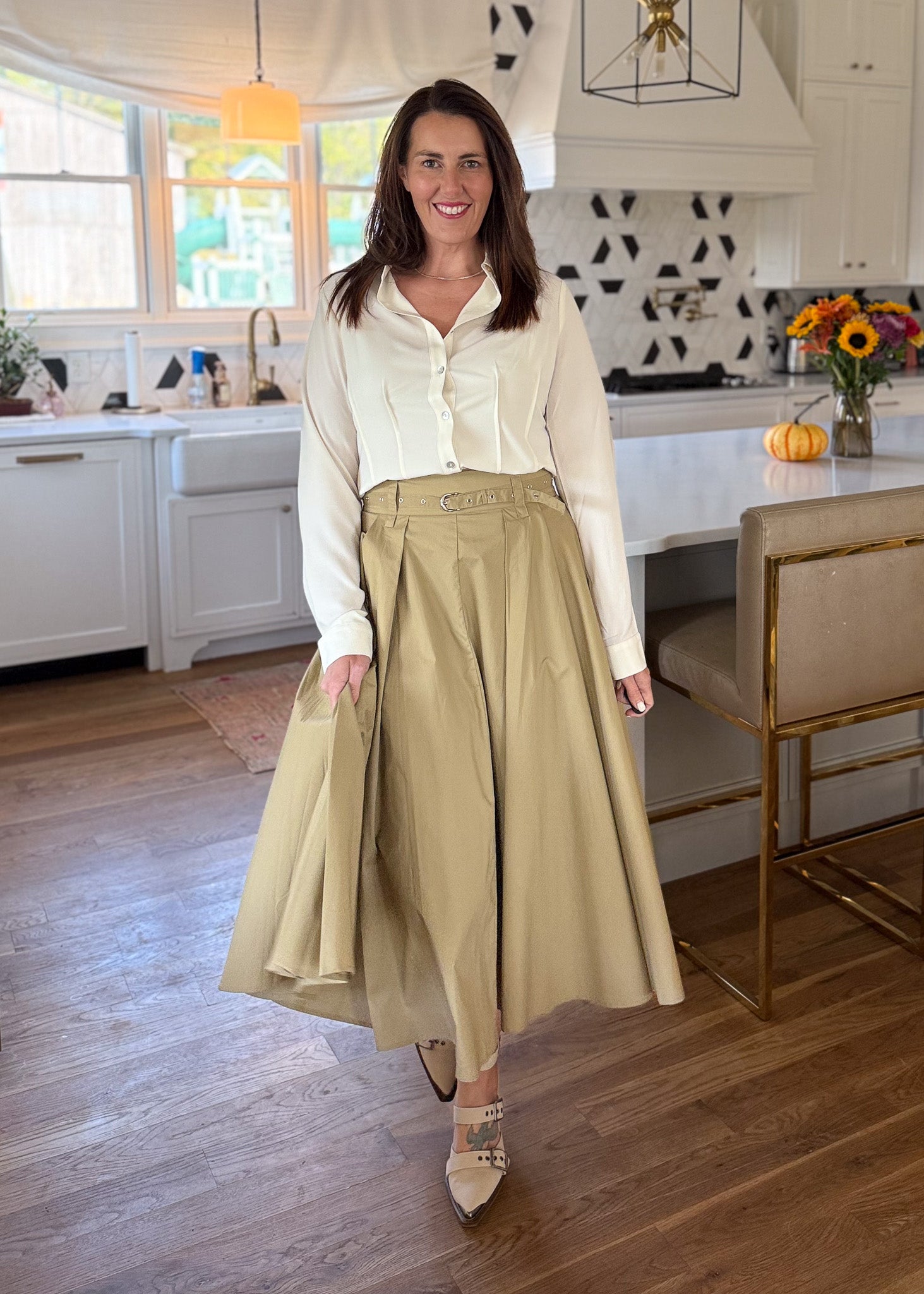 The Crisp Line Blouse