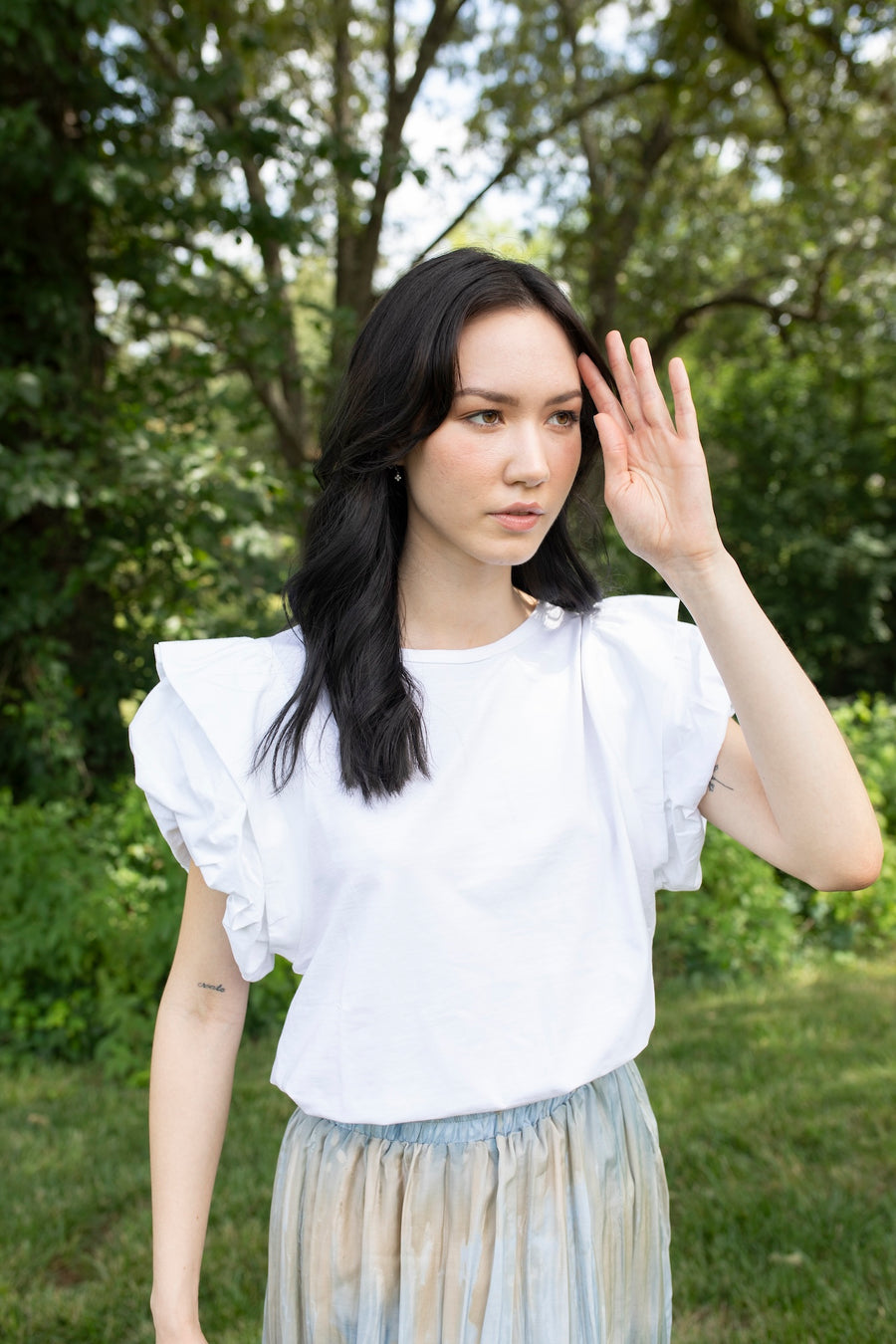 Ivory Bliss Puff Sleeve Top