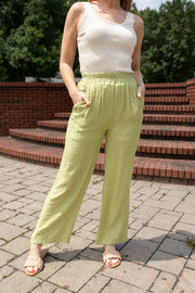 Kiwi Crush High Rise Pants