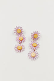 Lilac Petal Earring