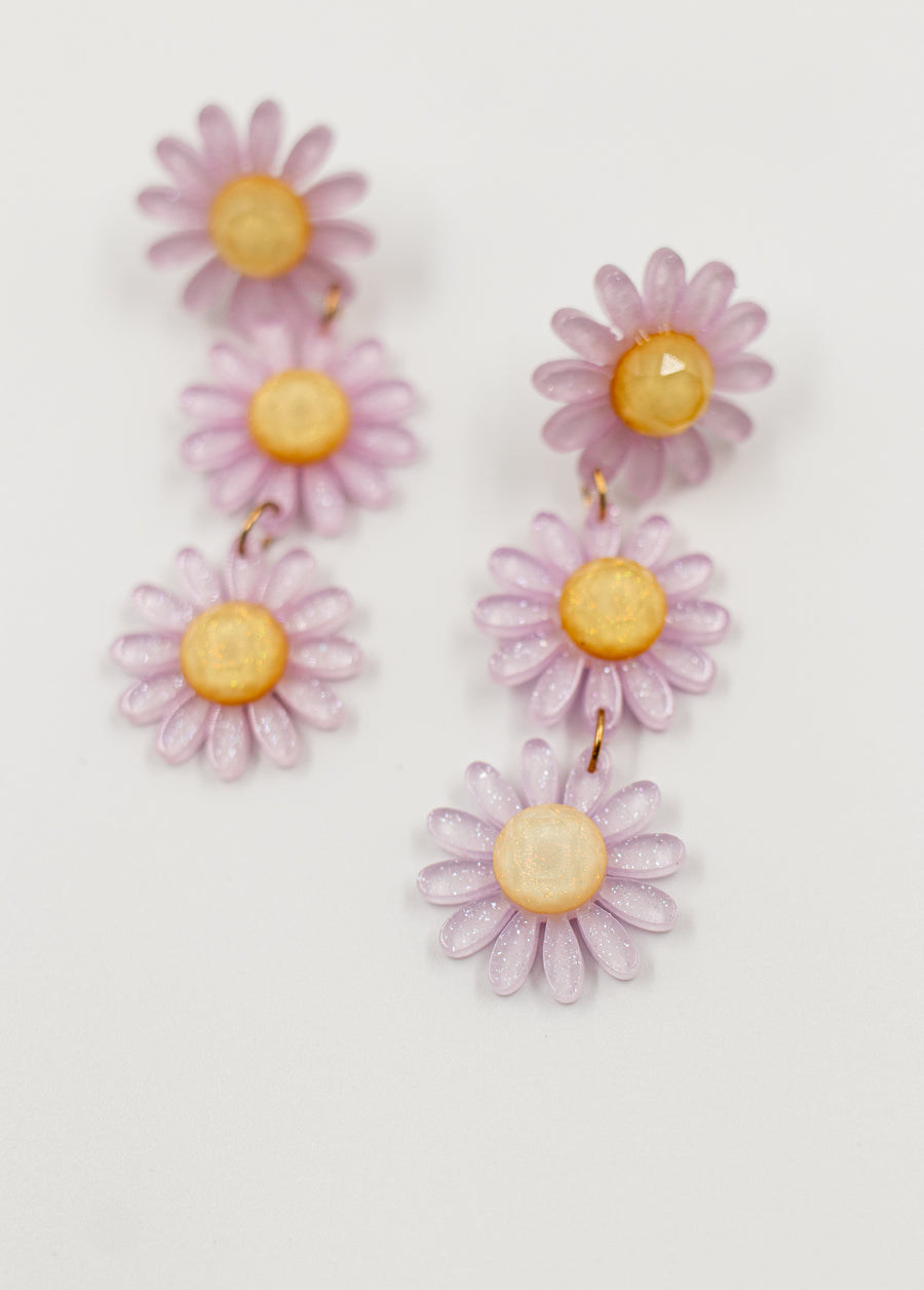 Lilac Petal Earring