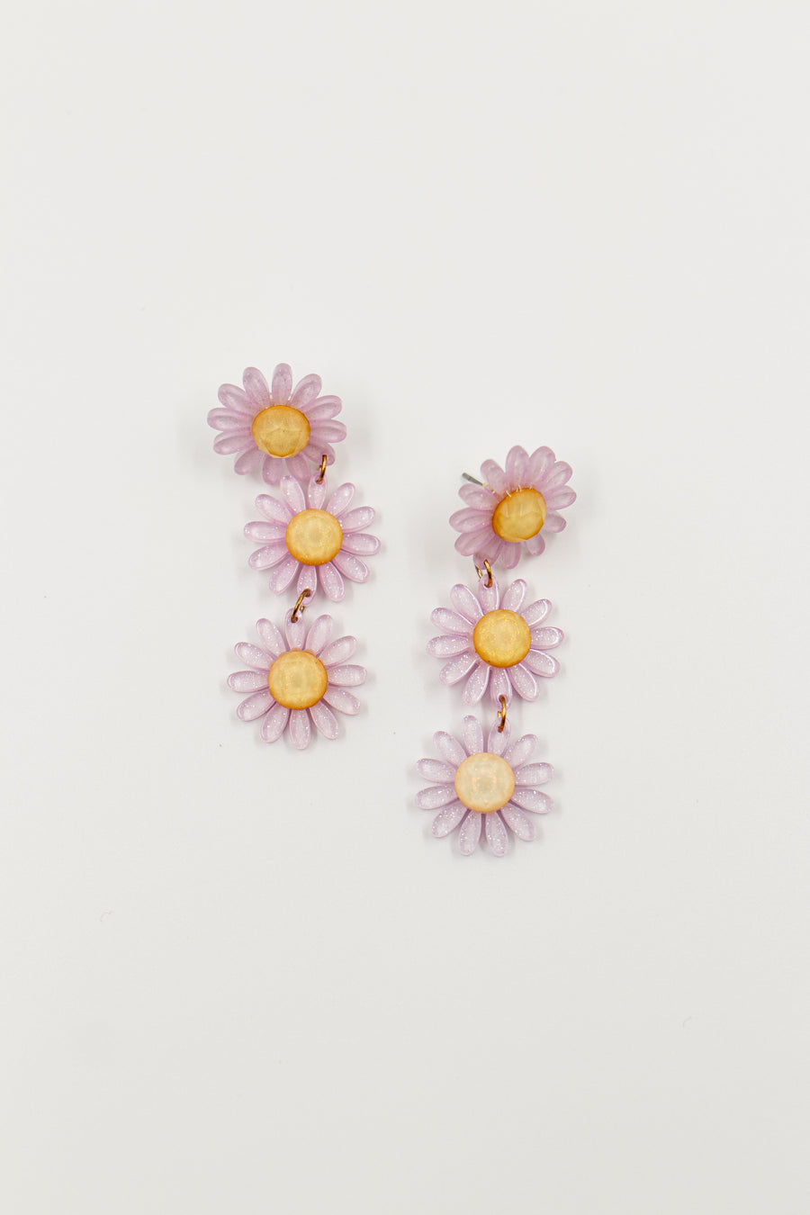 Lilac Petal Earring