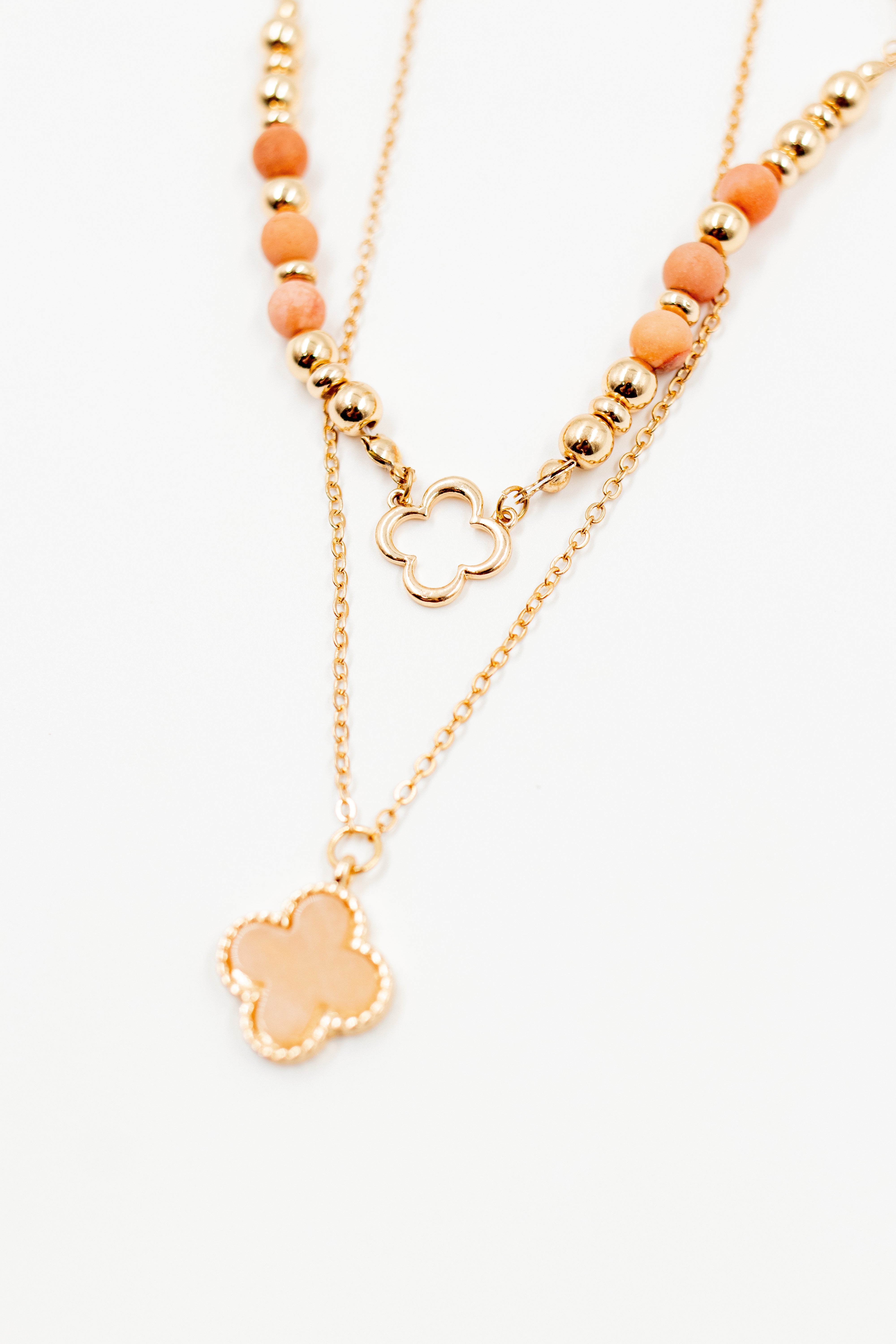 Luna Layered Charm Necklace