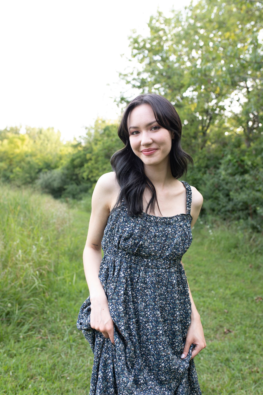 Meet Me in the Garden Midi Dress