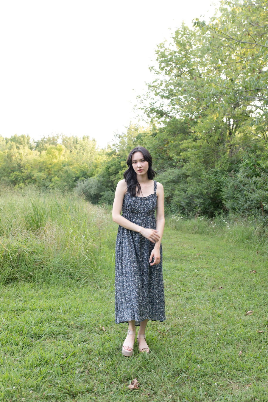Meet Me in the Garden Midi Dress