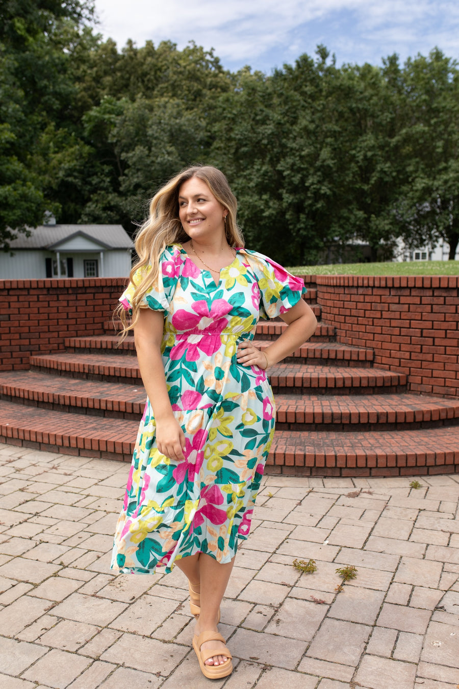 Mint Bliss Midi Dress