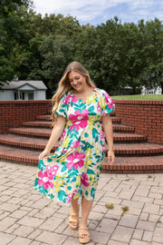 Mint Bliss Midi Dress
