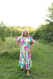 Mint Bliss Midi Dress