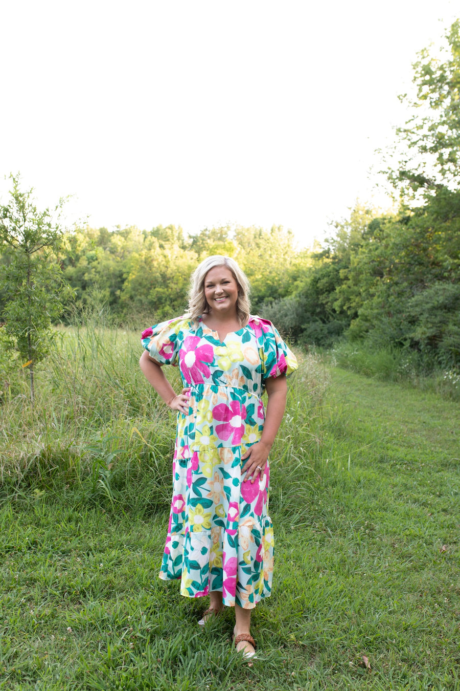 Mint Bliss Midi Dress