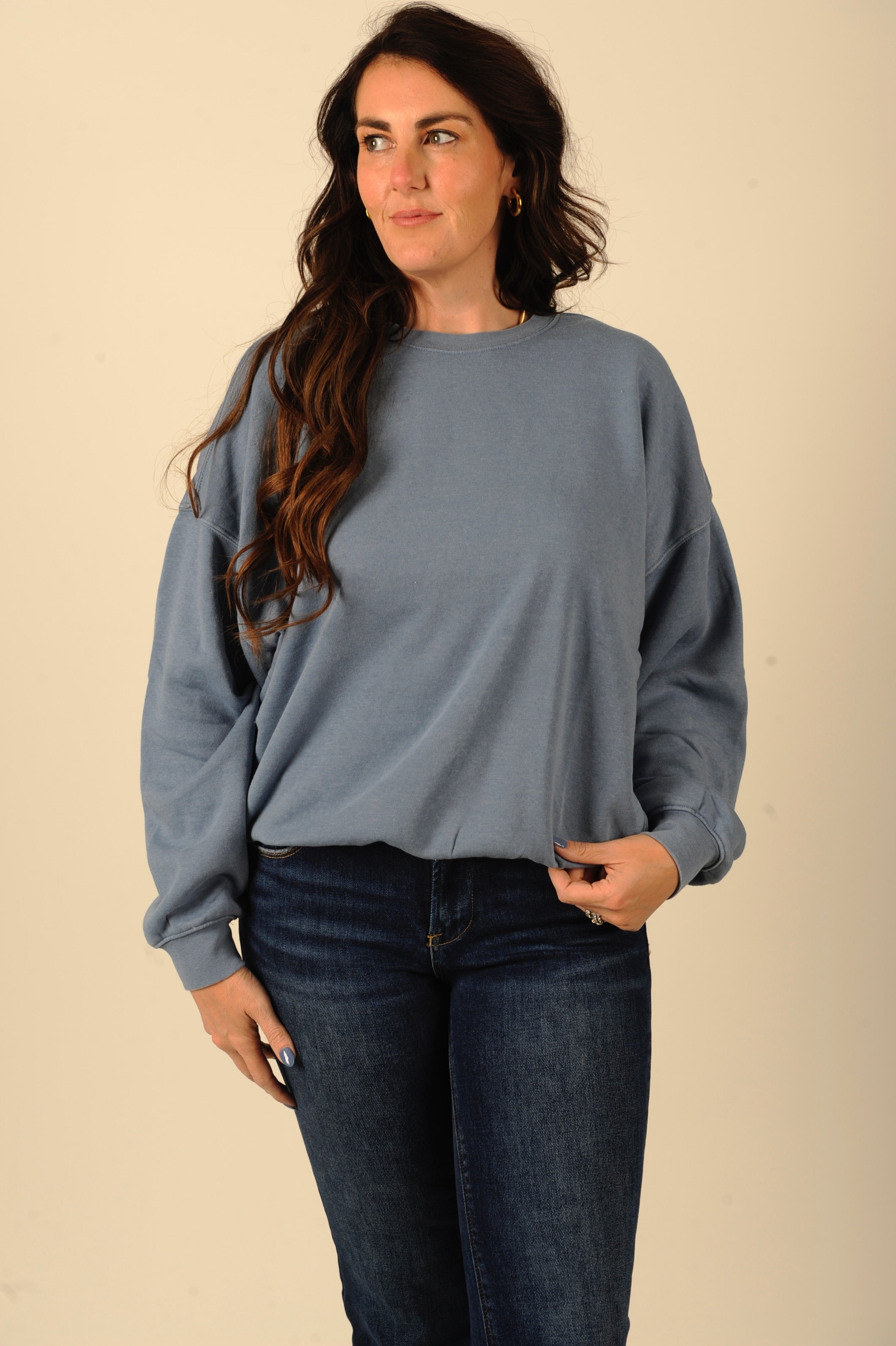 Misty Blue Sweatshirt