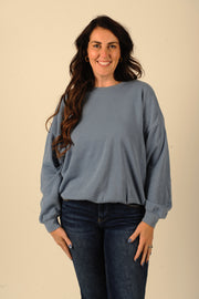 Misty Blue Sweatshirt