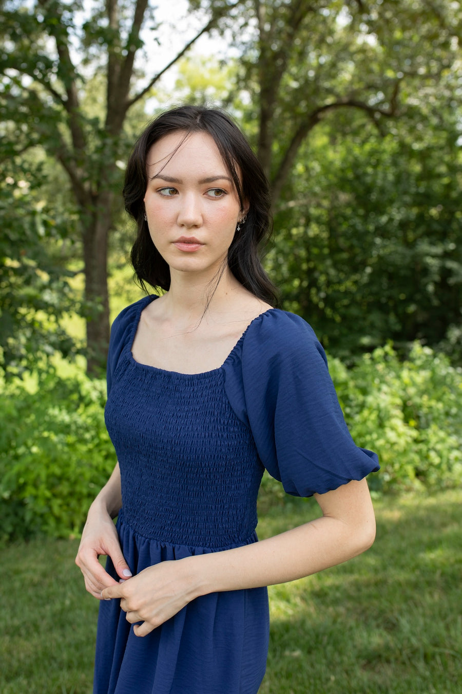 Navy Elegance Dress