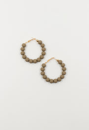 Olive Mirage Hoop