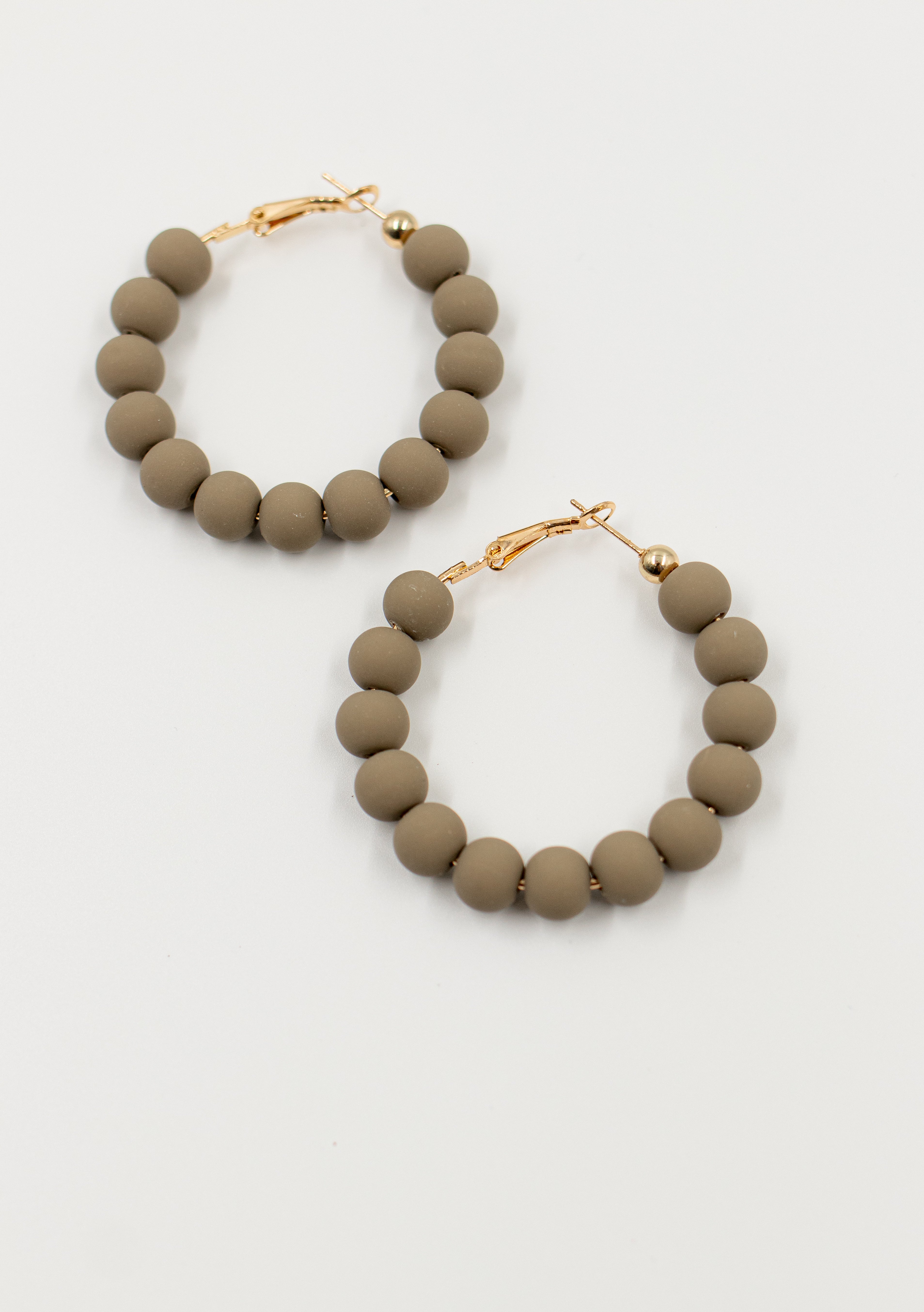 Olive Mirage Hoop