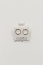 Silver Halo Stud