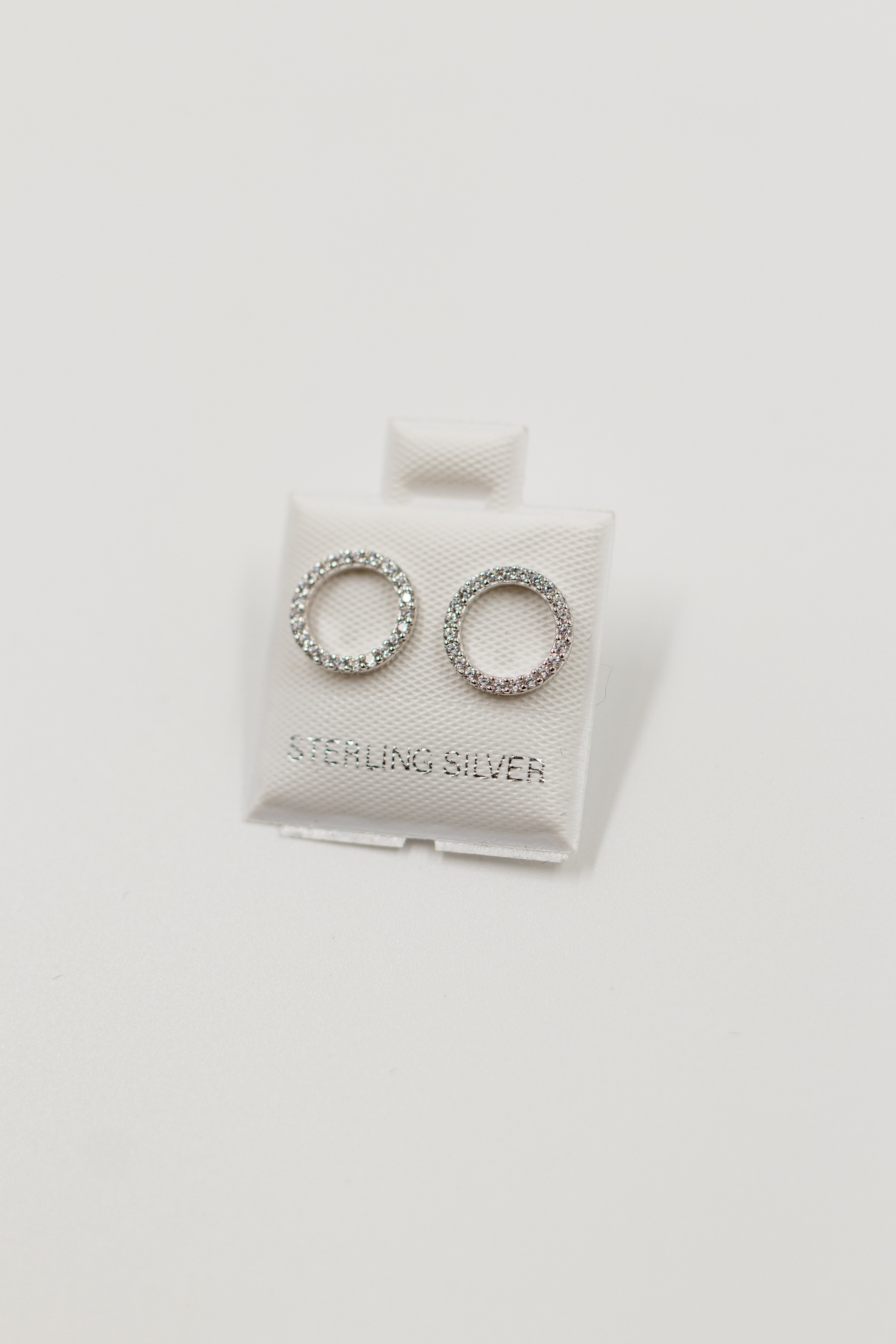 Silver Halo Stud