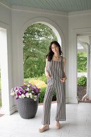 Striped Elegance Two Piece Set