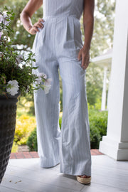 Sunset Stroll Striped Jumpsuit