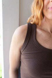 The Essential Tank in Brown