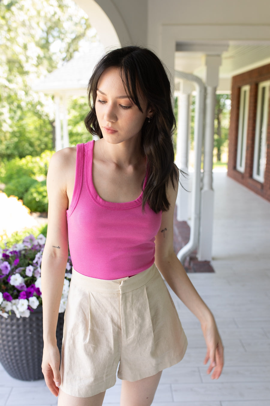 The Essential Tank in Pink