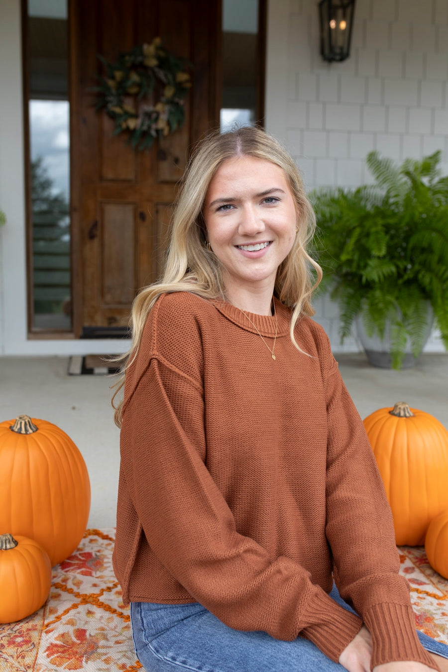 The Perfect Pumpkin Patch Sweater