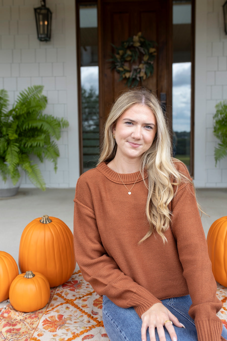 The Perfect Pumpkin Patch Sweater