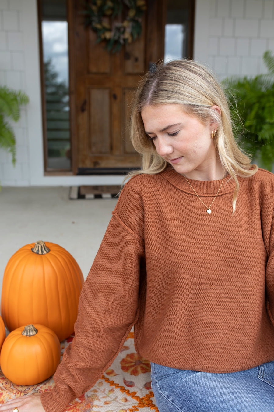 The Perfect Pumpkin Patch Sweater