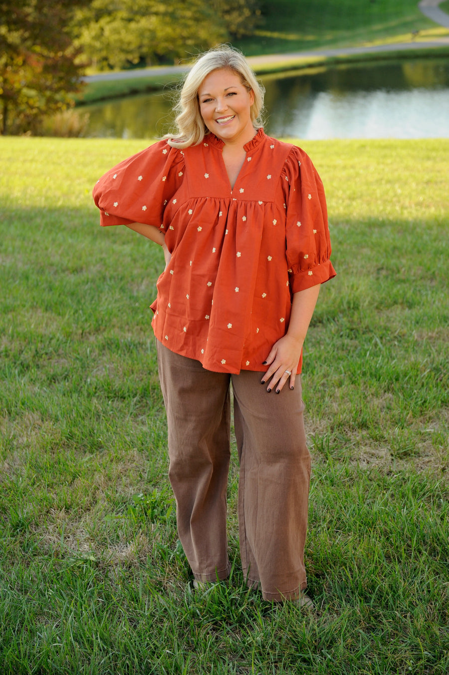 Vintage Blossom Top