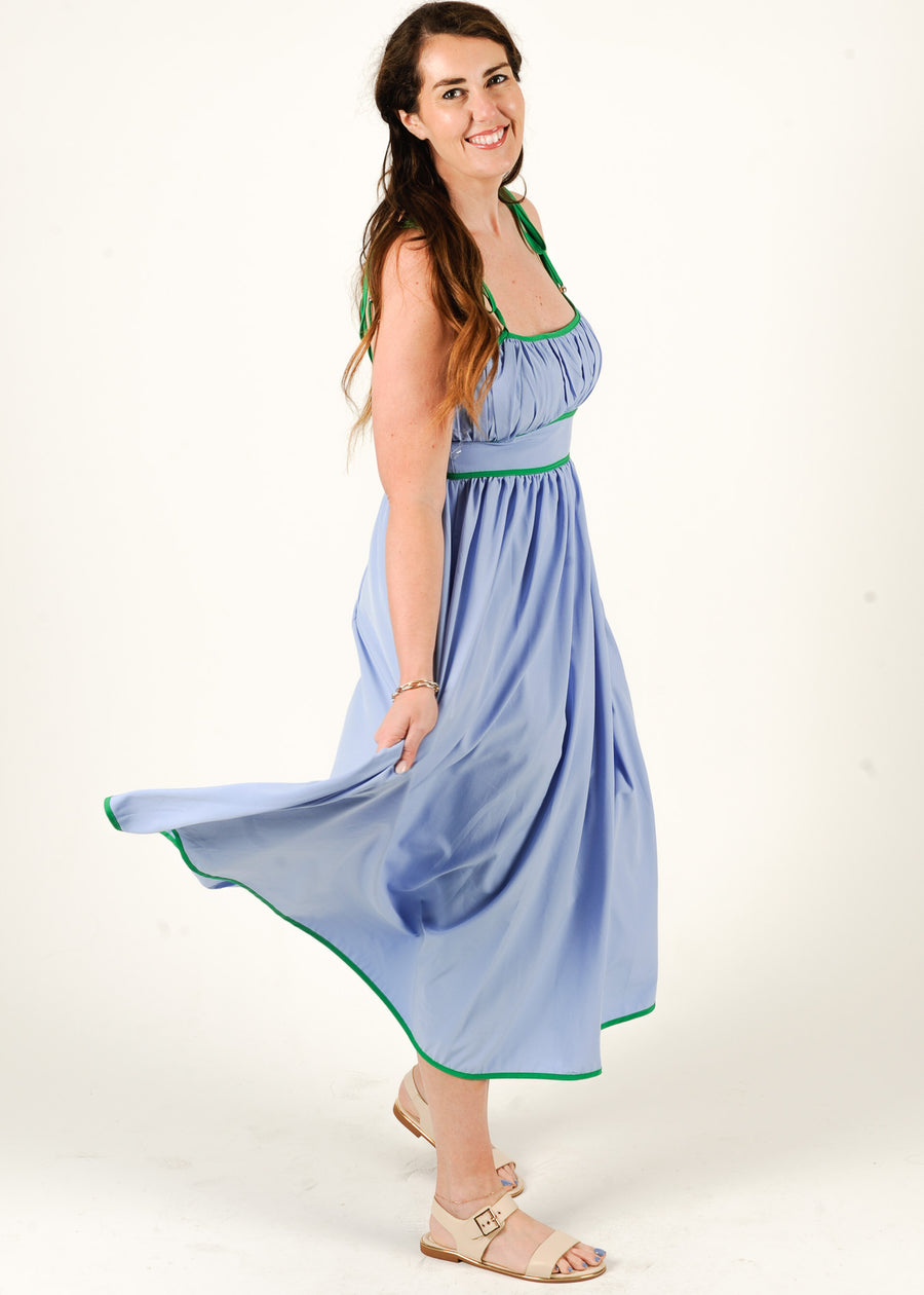 Chambray Meadow Maxi