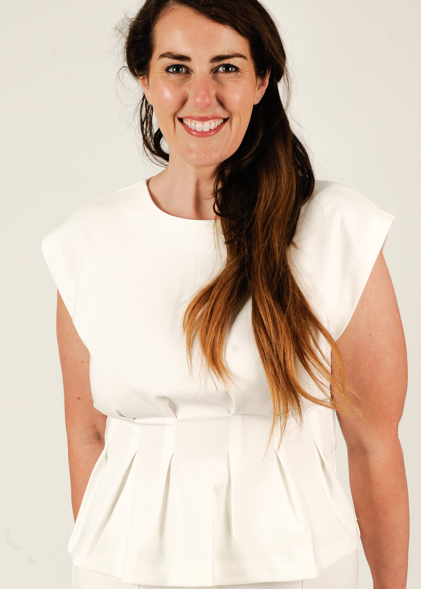 Grace Pleated Top