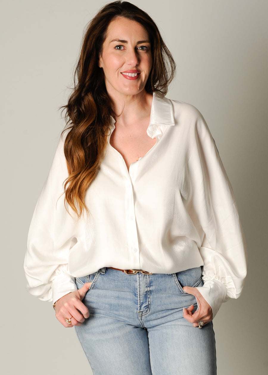 White Opal Blouse