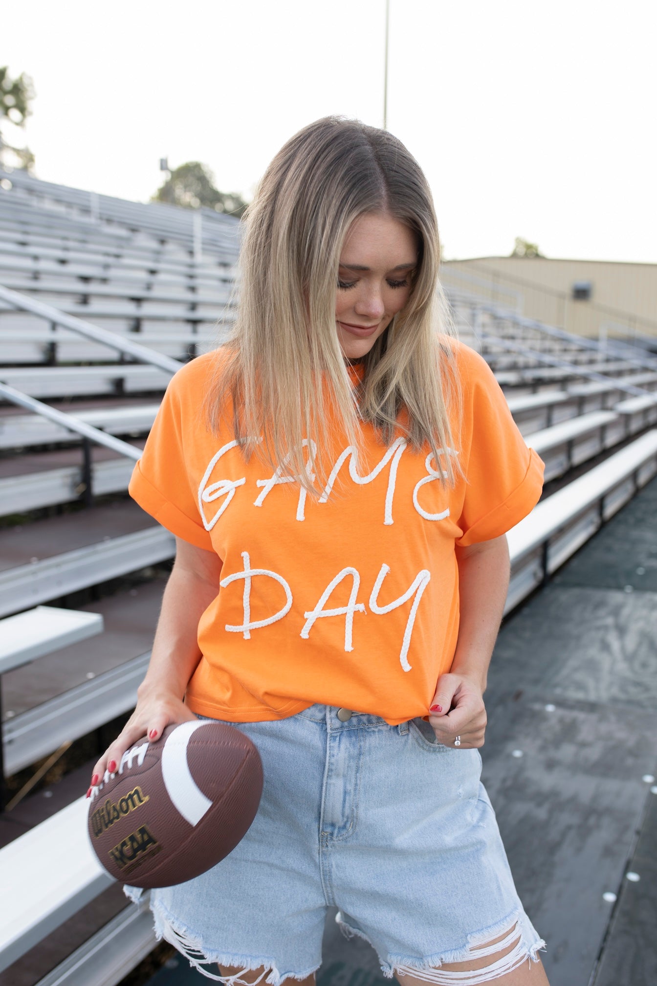 Wake Up, It's Gameday Rope Blouse