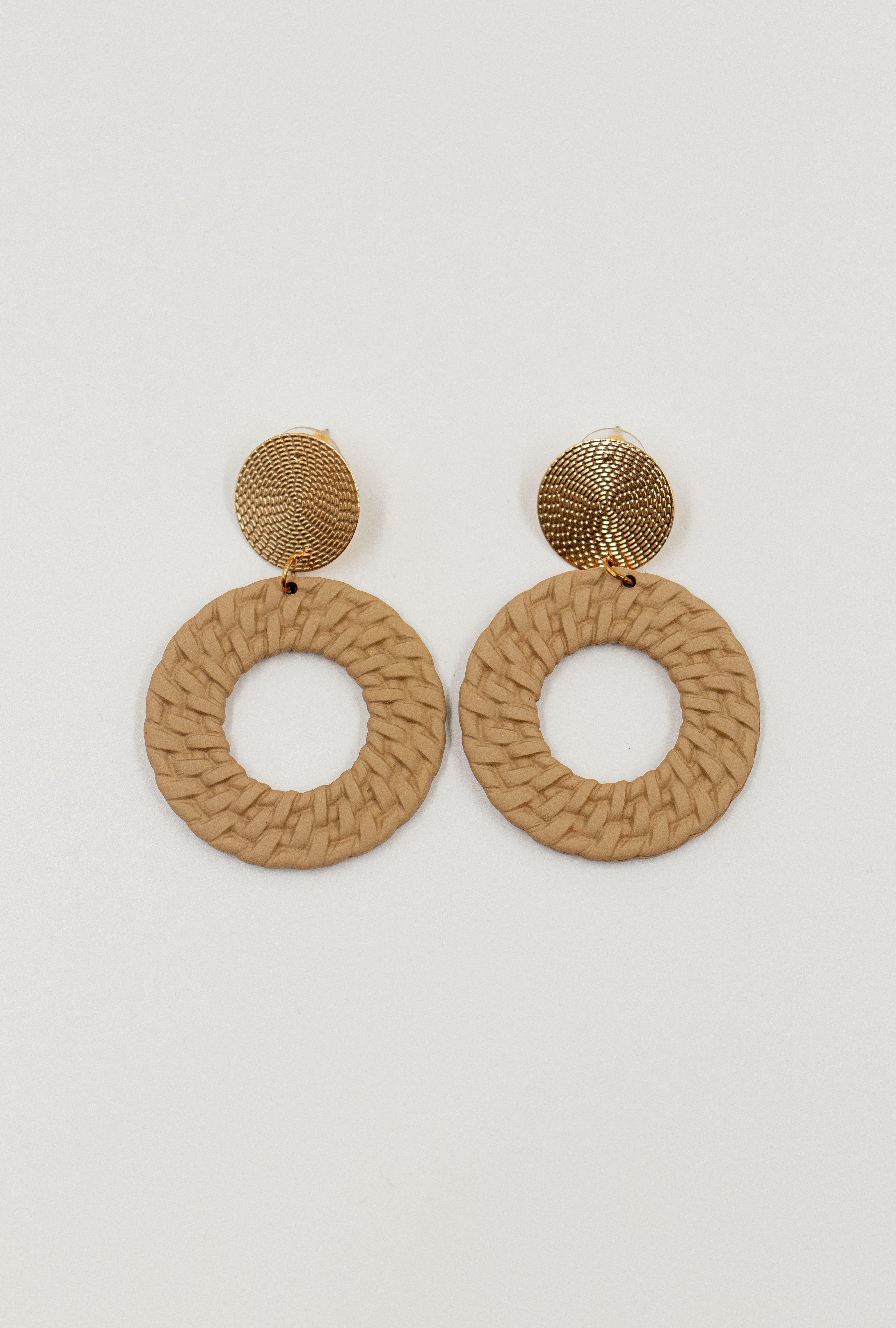 Woven Warmth Earring