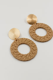 Woven Warmth Earring