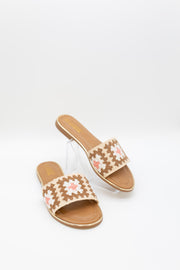 You're So Golden Crochet Sandals