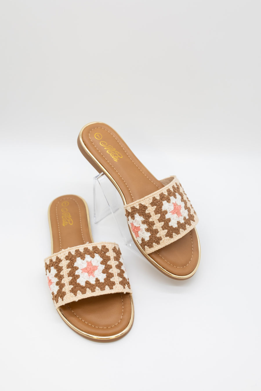 You're So Golden Crochet Sandals