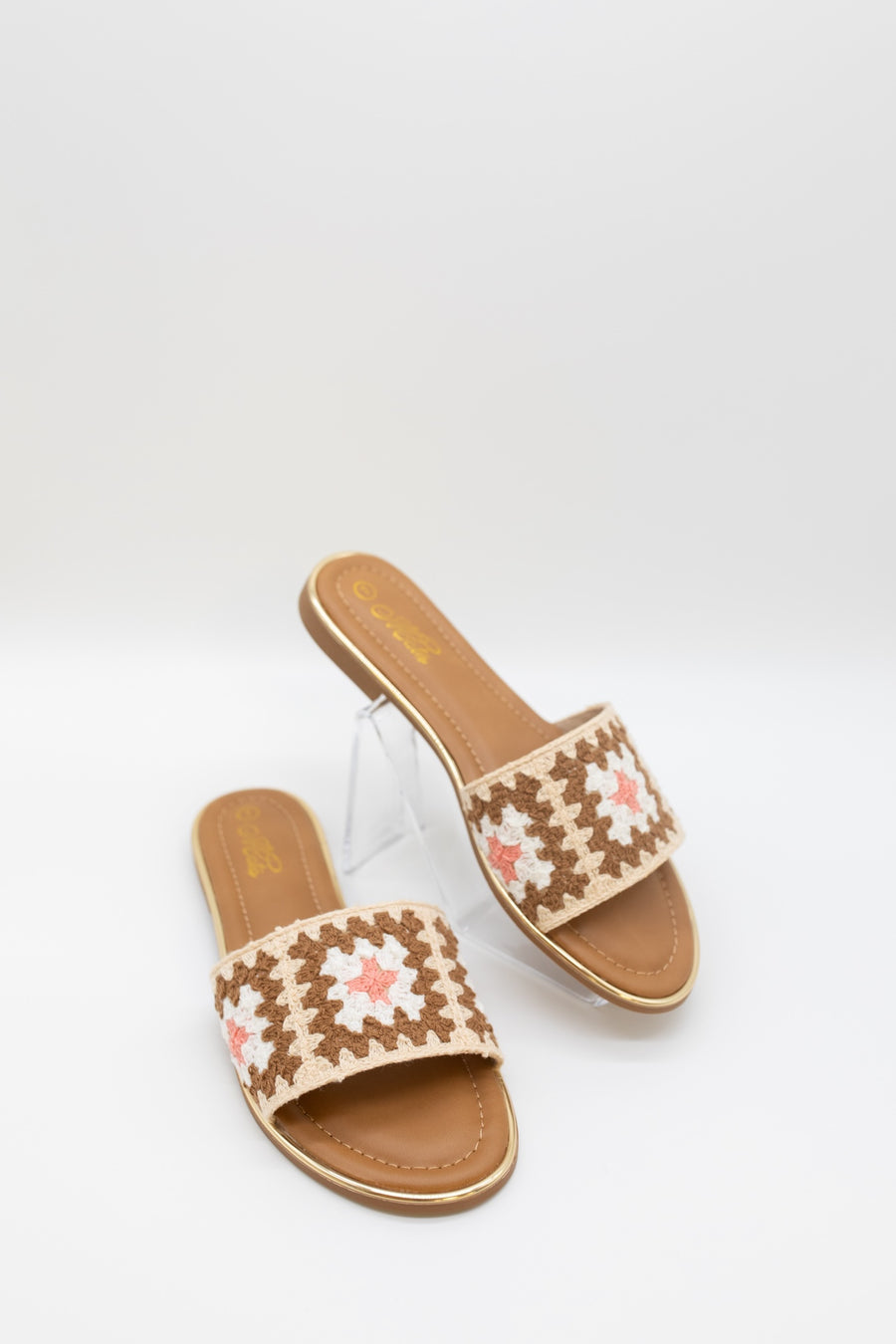 You're So Golden Crochet Sandals